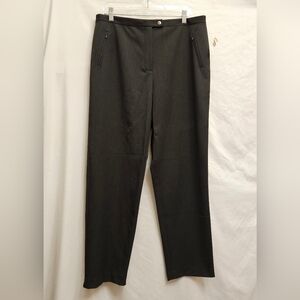 Talbots Stretch Dress Pants Womens 16 NWT Vtg Grey Office Careerwear